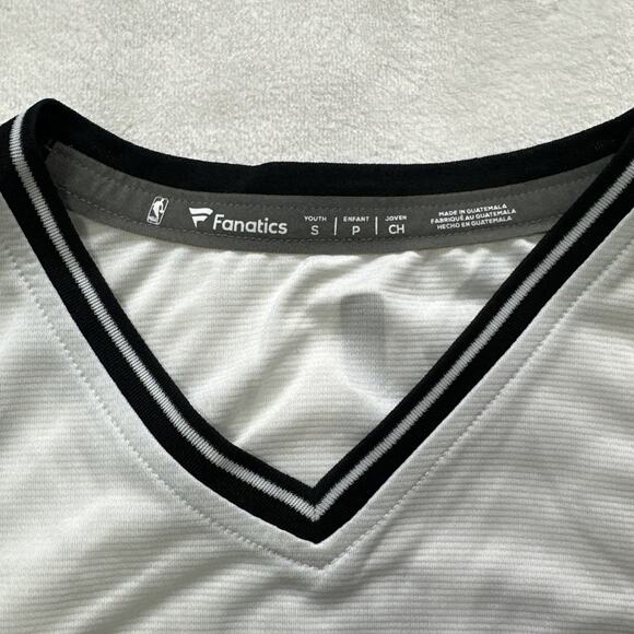 Fanatics Brooklyn Nets Jersey Youth Size Small Ben Simmons #10 White NBA NEW - Picture 4 of 8